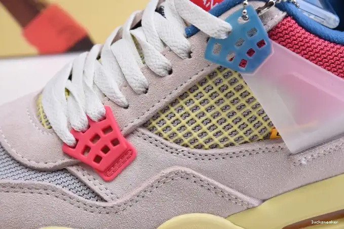 Rep LUCY Air Retro Union Jordan 4 DC9533-800 Ice Guava 0613